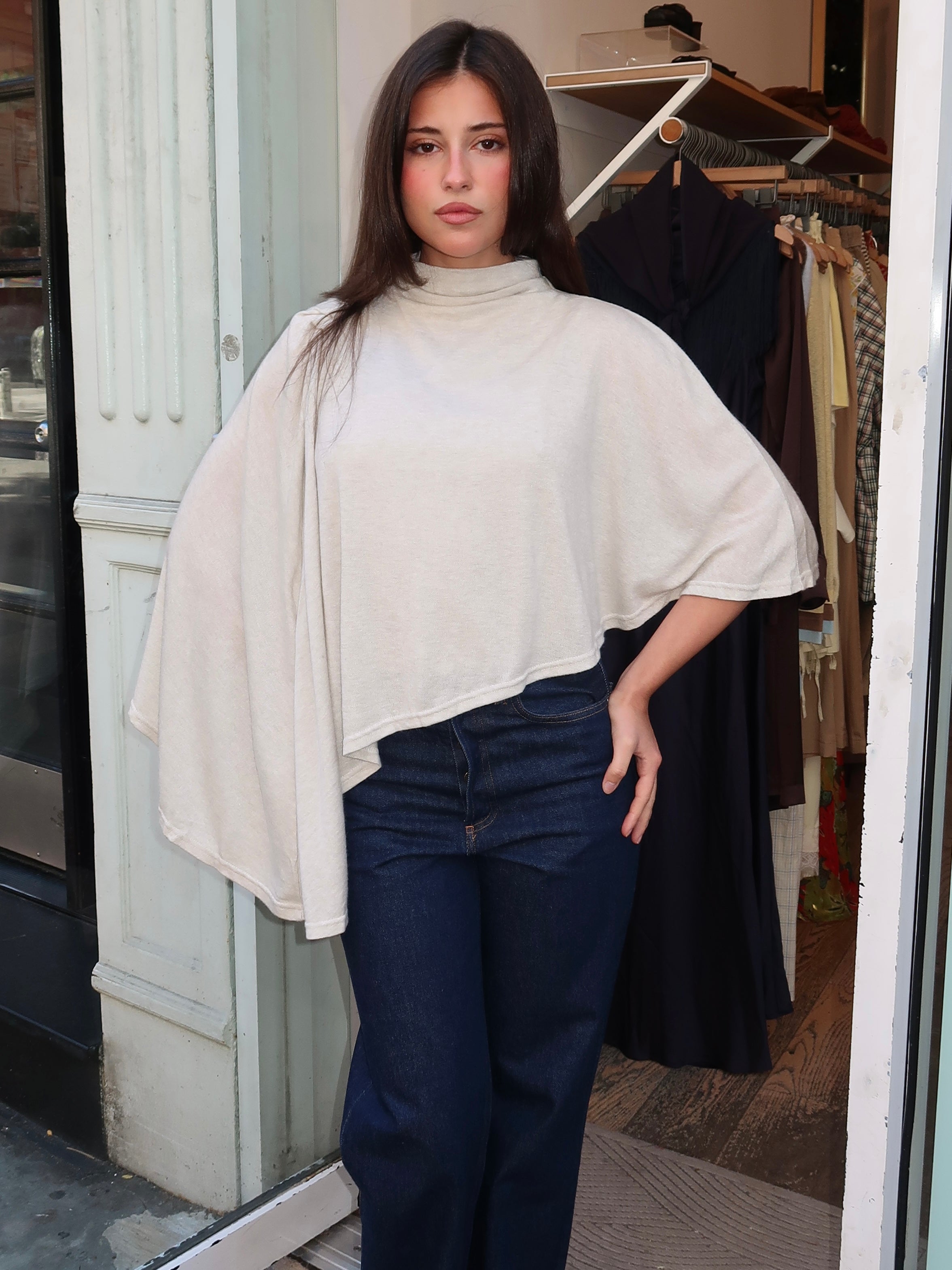 Jailene Top in Heather