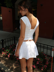 Leila Top in White