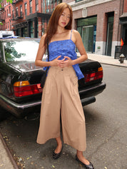 Tatianna Culotte in Cotton Poplin