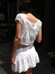 Emery Blouse in White