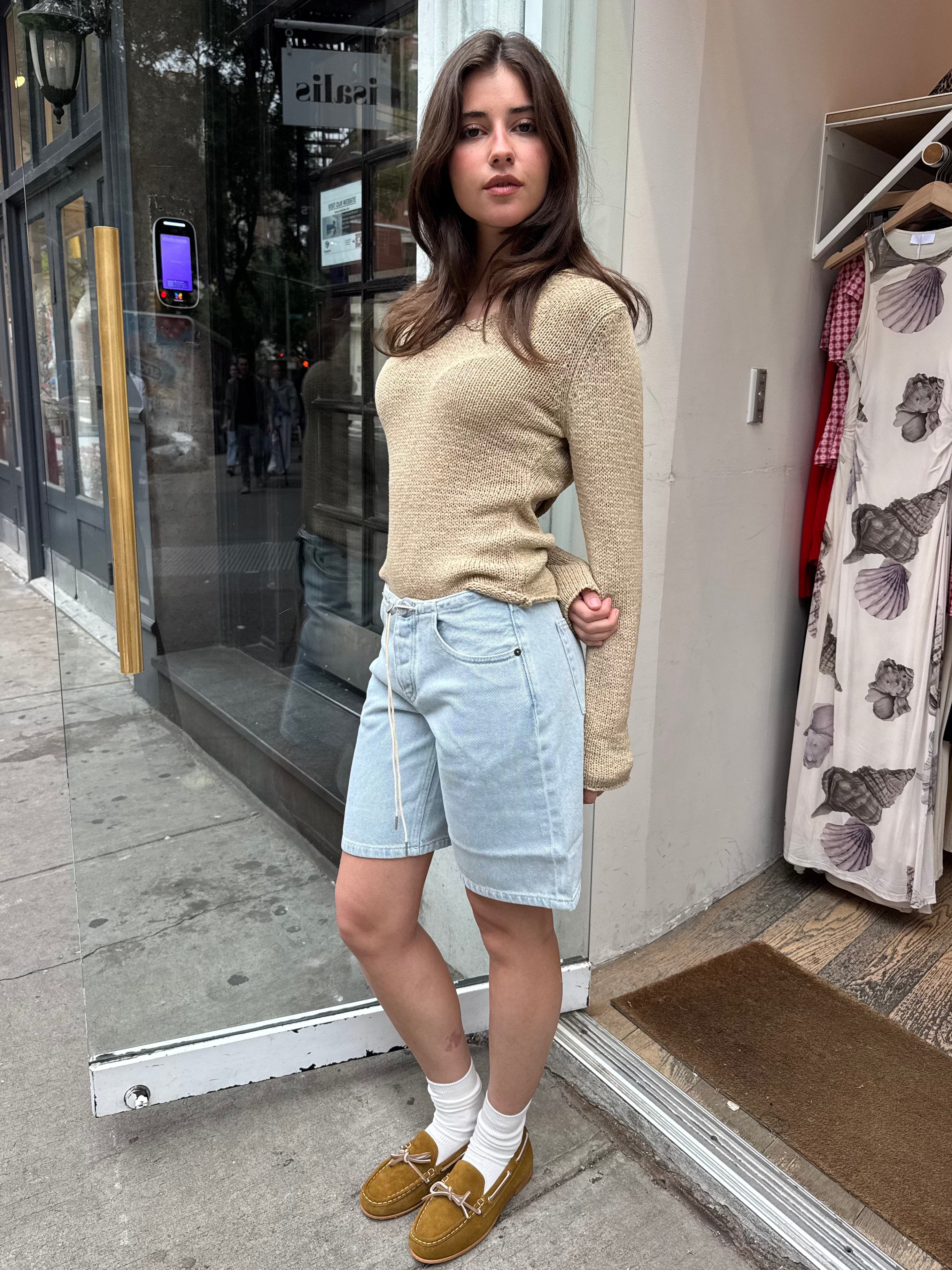 Cool Shorts in Vintage Blue