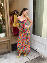 Load image into Gallery viewer, Belly Maxi Dress in Bright Floral
