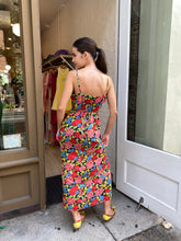 Load image into Gallery viewer, Belly Maxi Dress in Bright Floral
