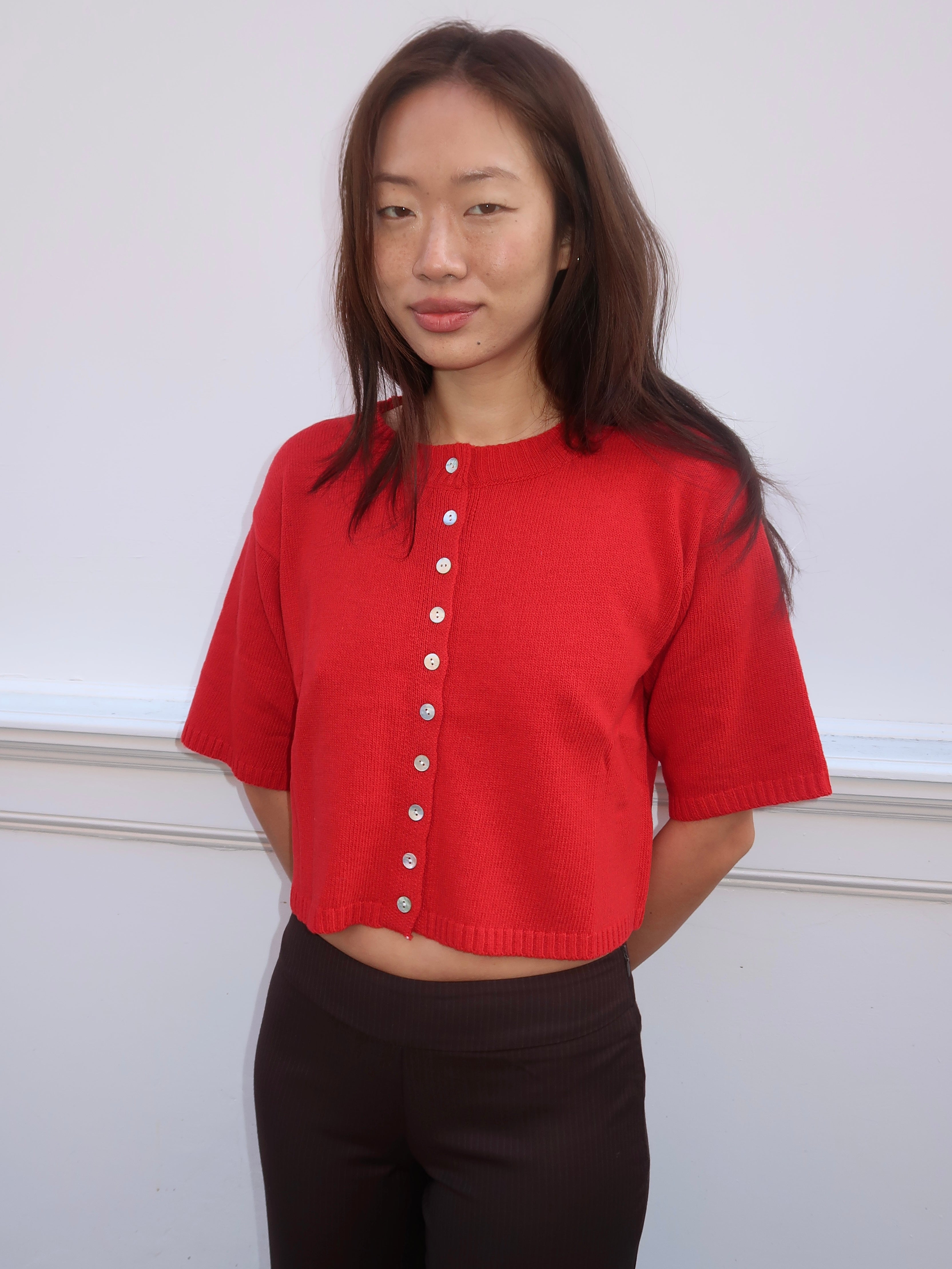 Stacey Cardi in Red