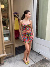 Load image into Gallery viewer, Shayla Mini Skirt in Bright Floral
