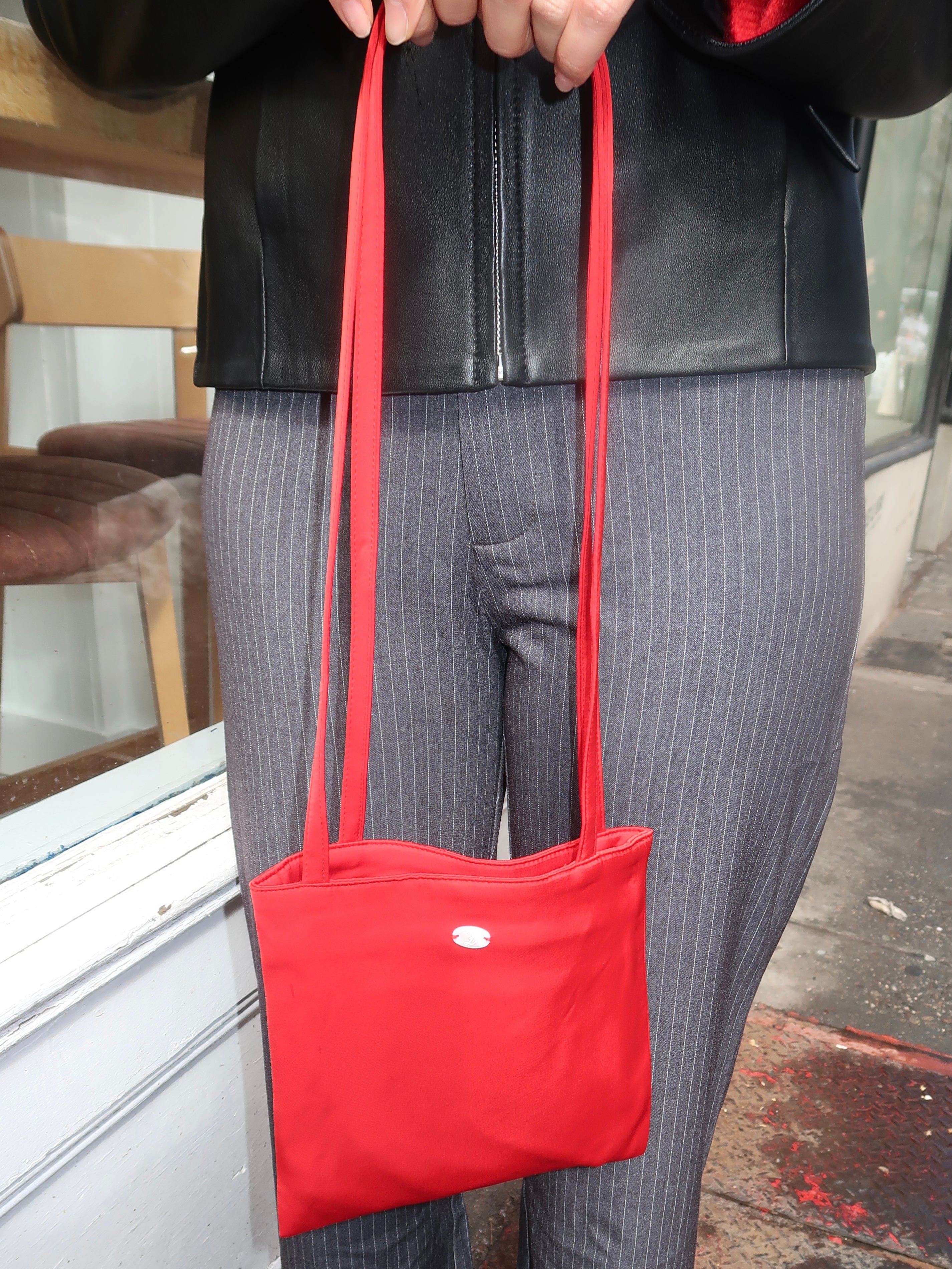 Tara Shoulder Purse in Tomato