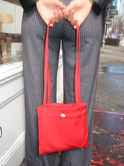 Tara Shoulder Purse in Tomato