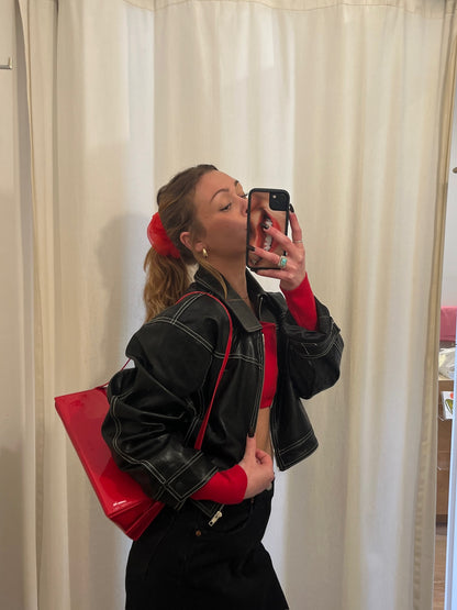 Carly Bag in Poppy Red