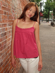 Flynn Cami in Berry Business