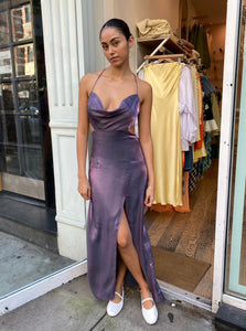 Shivani Dress in Lavender Shine