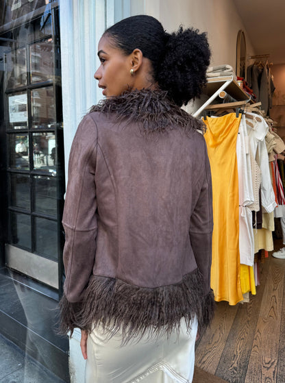 Penny Lane Jacket in Chocolate