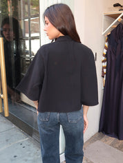 Rom Top in Black
