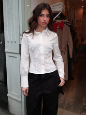 Scorpio Corset Long Sleeve in White