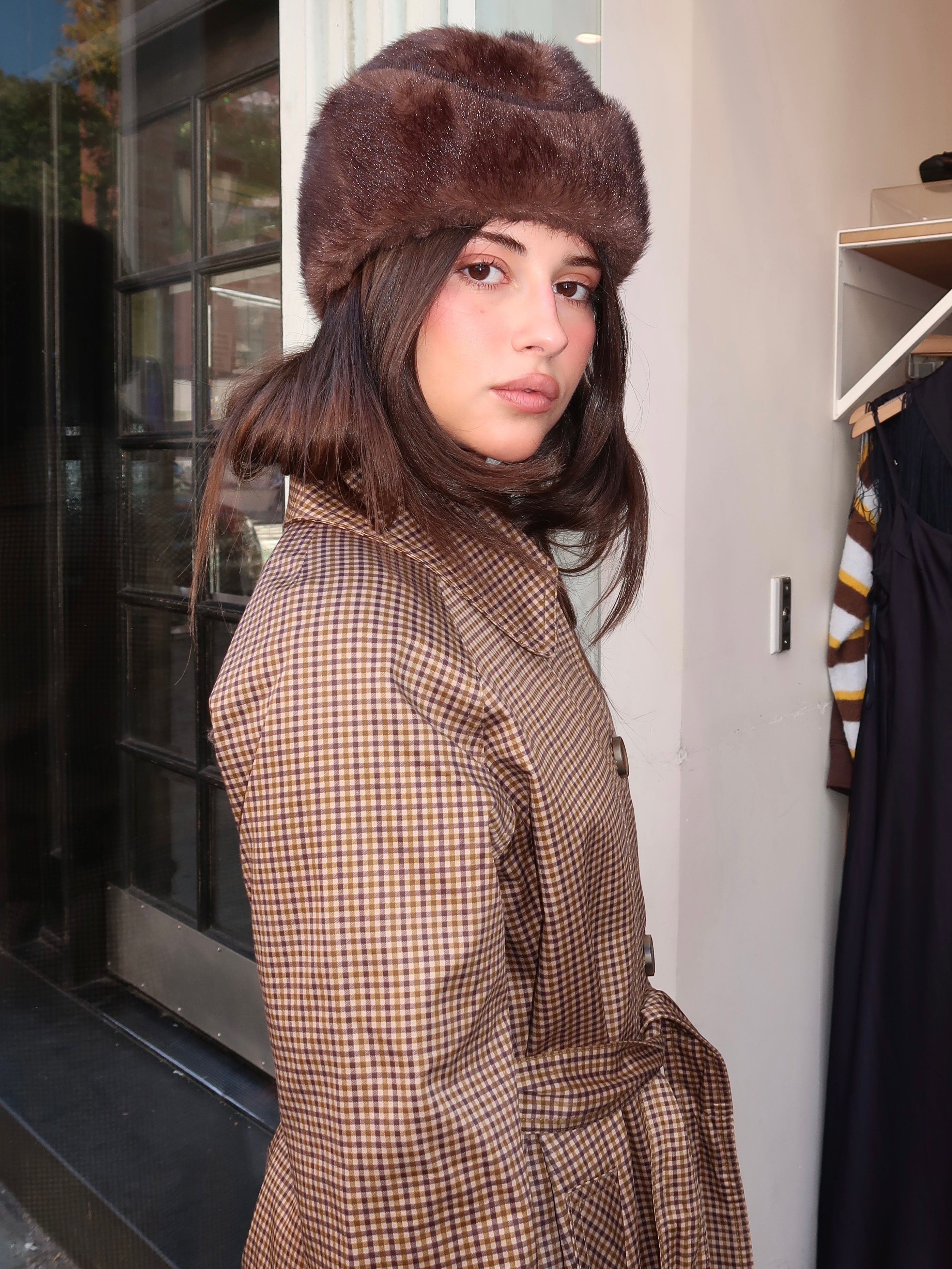 Mirella Hat in Brown
