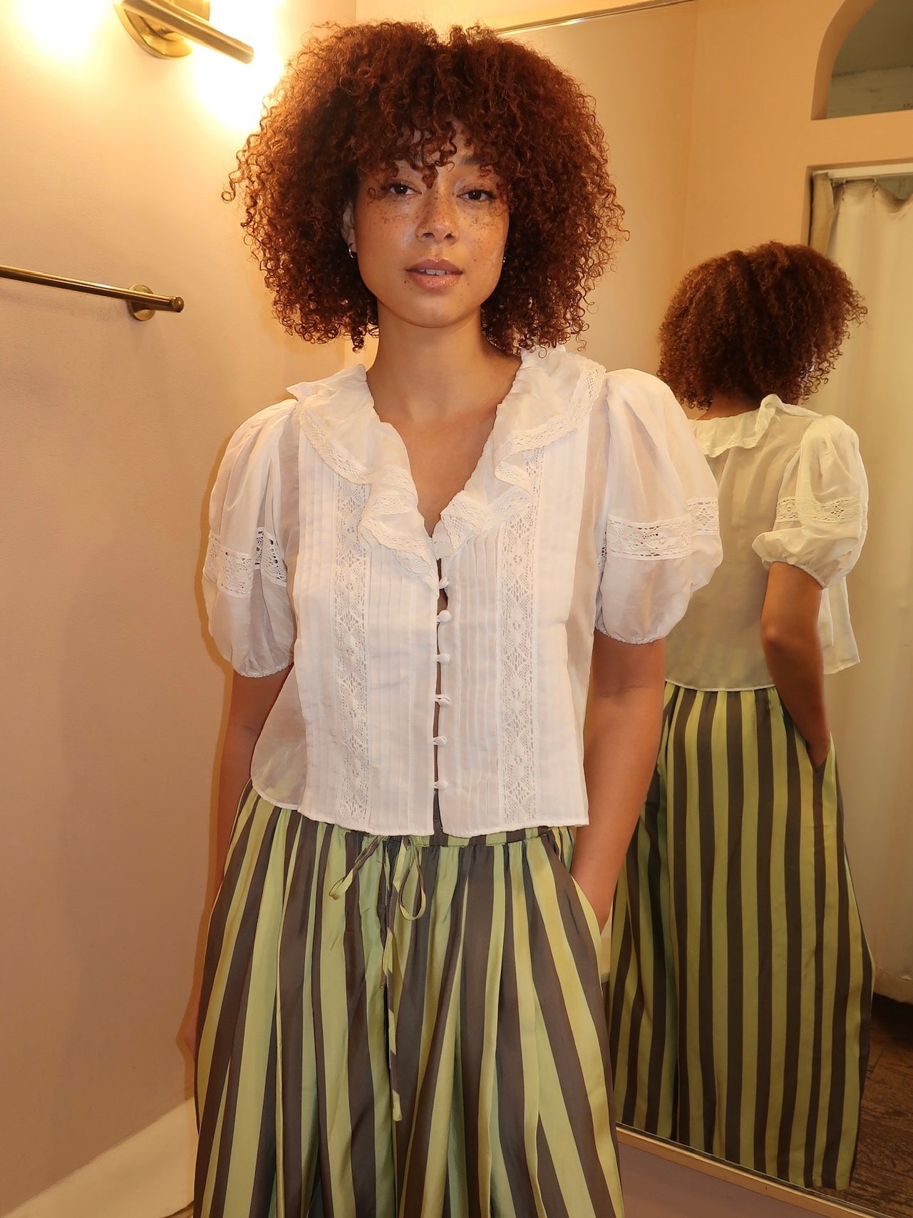 Mare Top in White