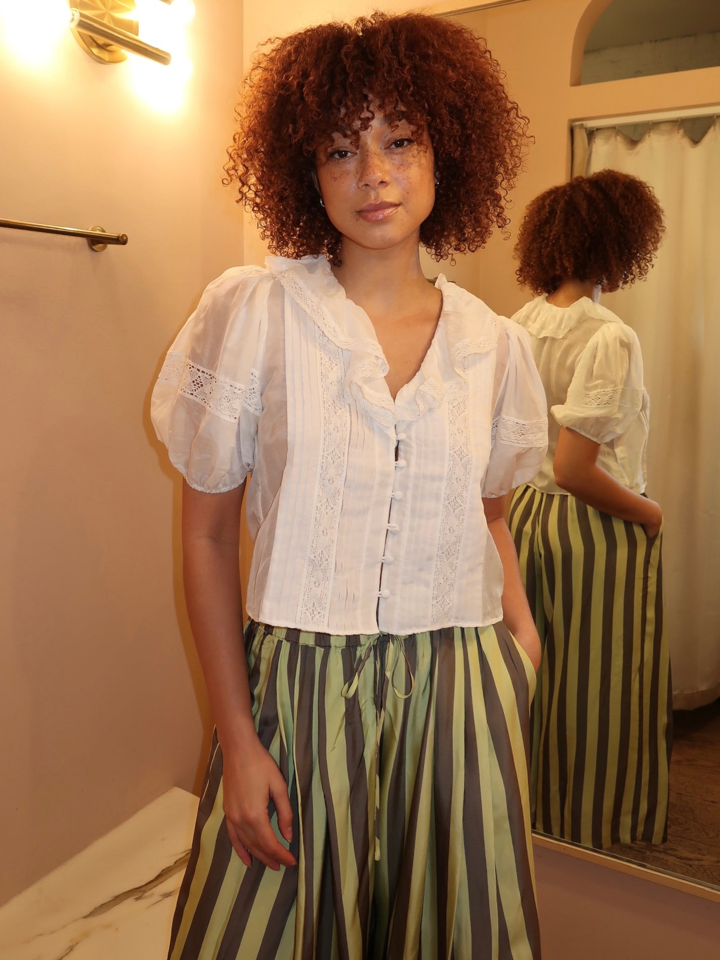 Mare Top in White