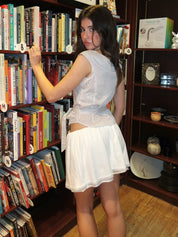 White Cream Skirt