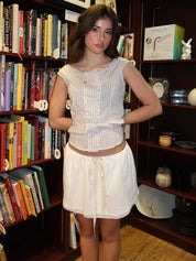 White Cream Skirt