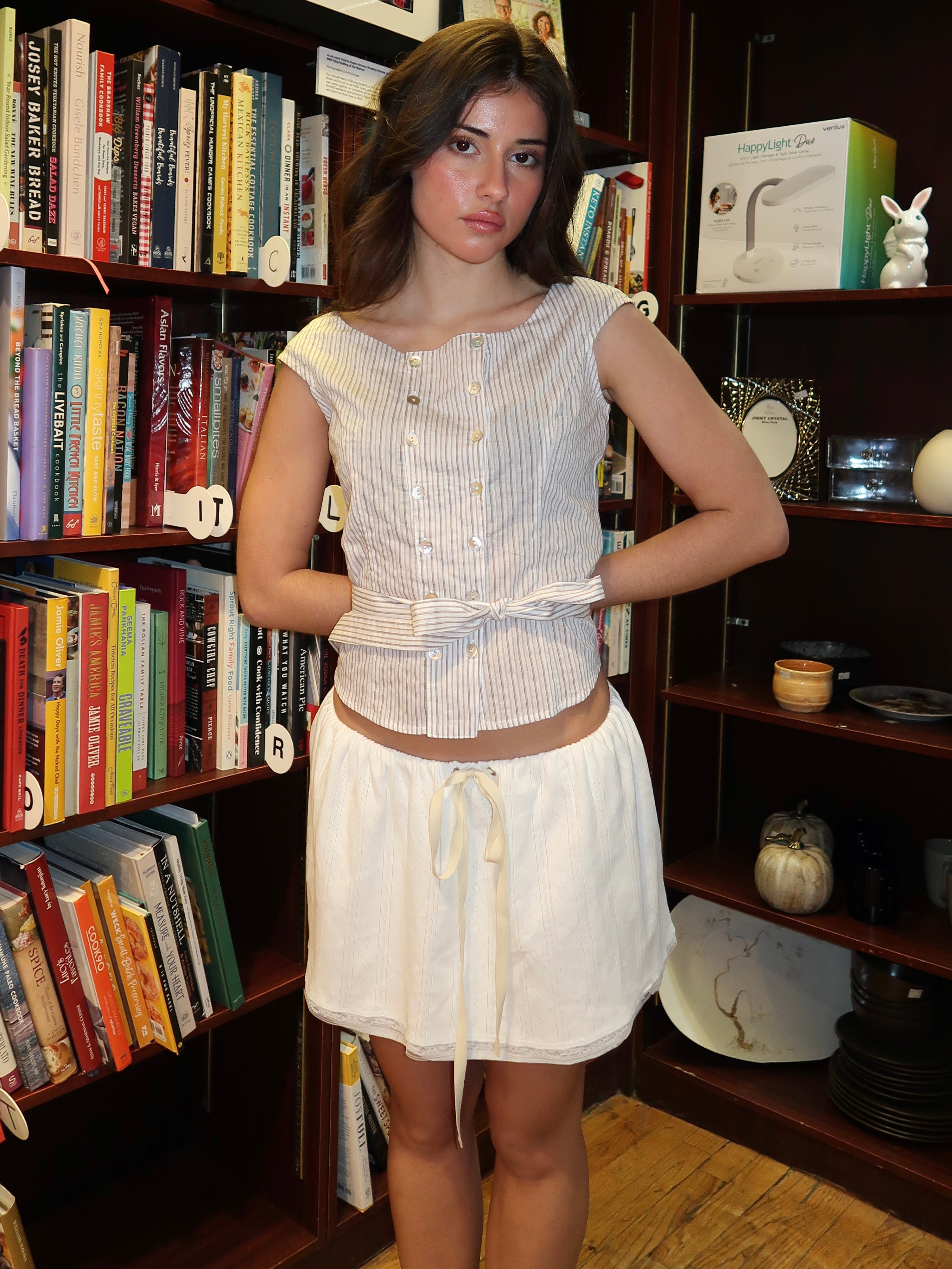White Cream Skirt