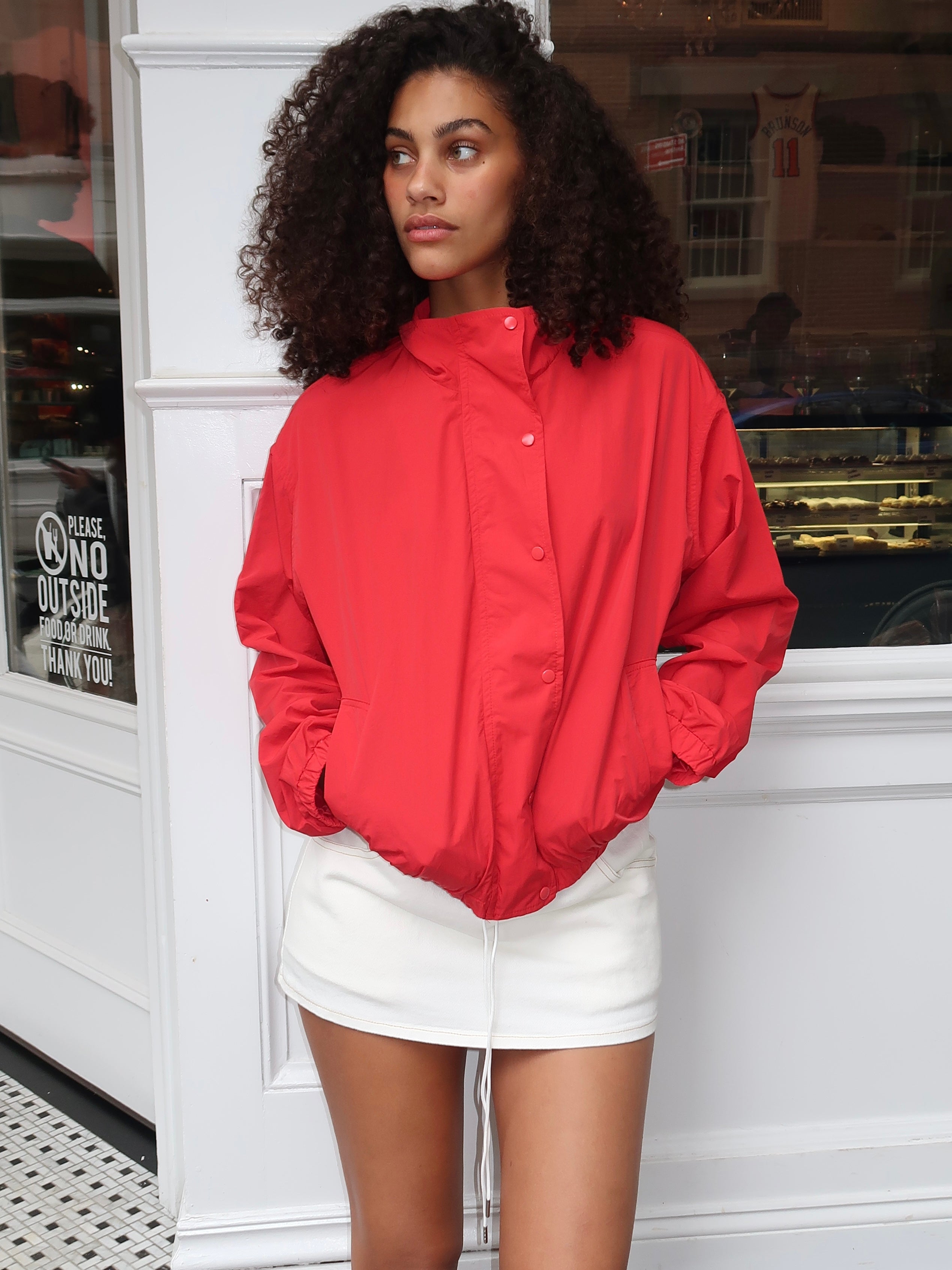 Anme Jacket in Red