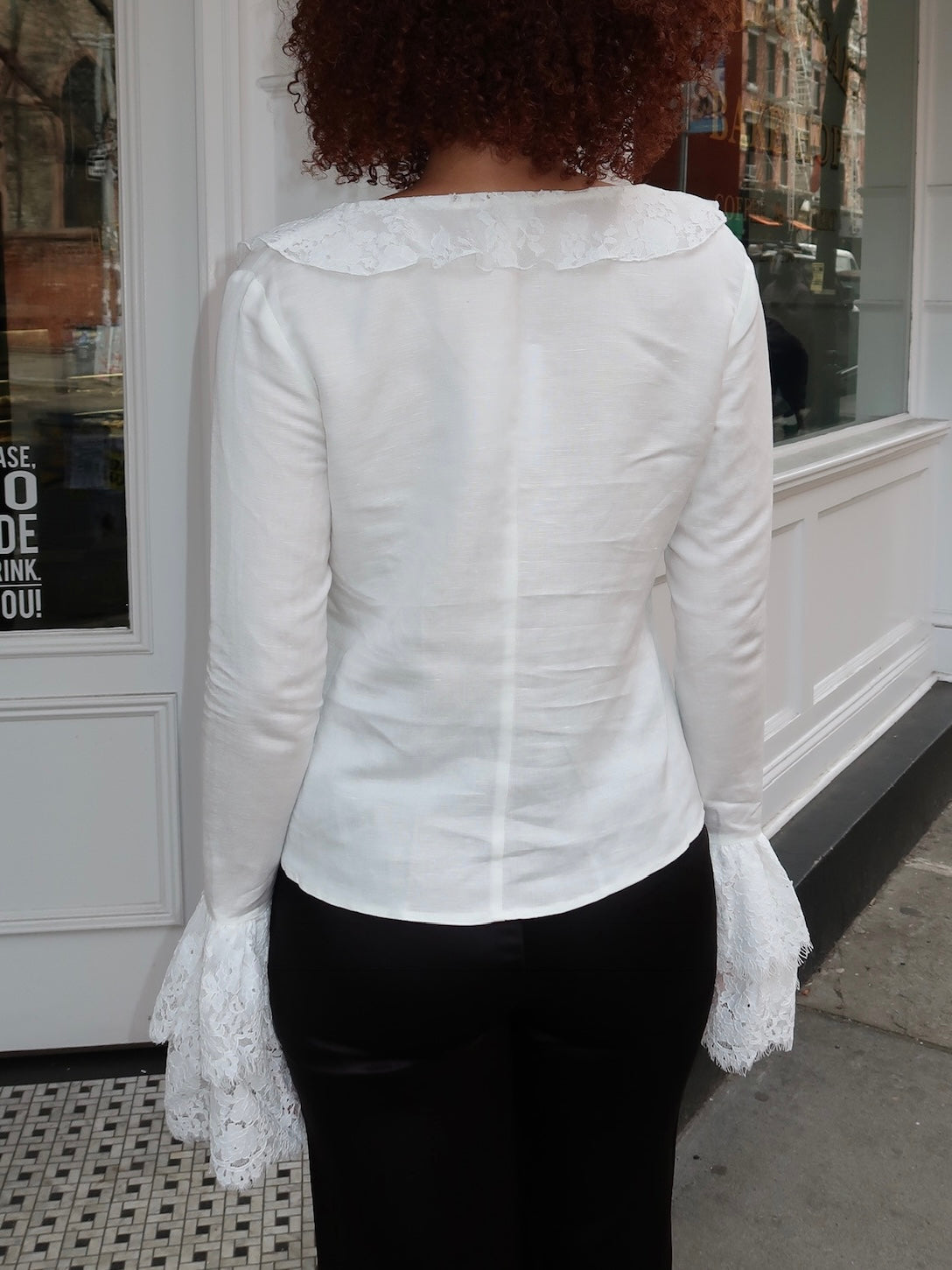 Nikki Top in White