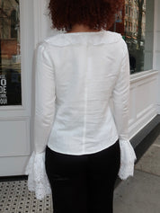 Nikki Top in White