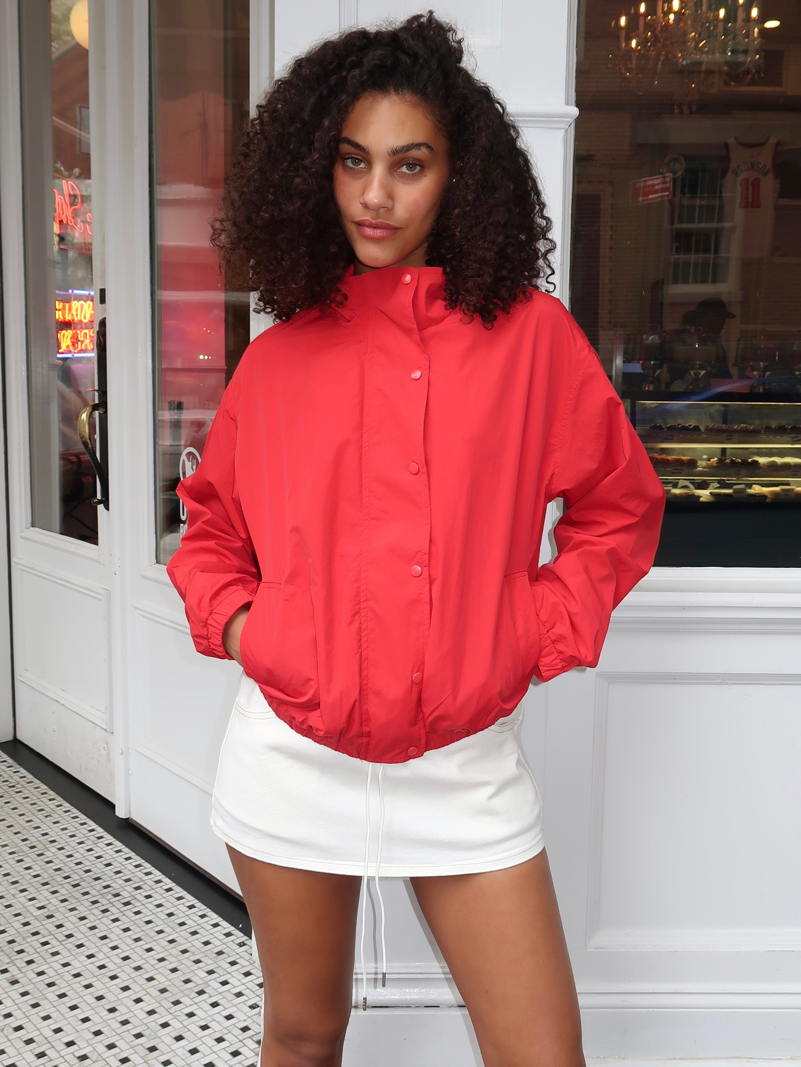 Anme Jacket in Red