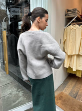 Load image into Gallery viewer, Alpha Cardigan in Heather Grey
