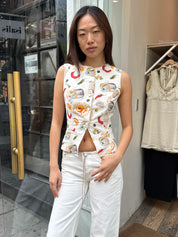 Apollo Vest in Sardine Butter