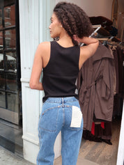 Snap Tank in Black
