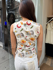 Apollo Vest in Sardine Butter