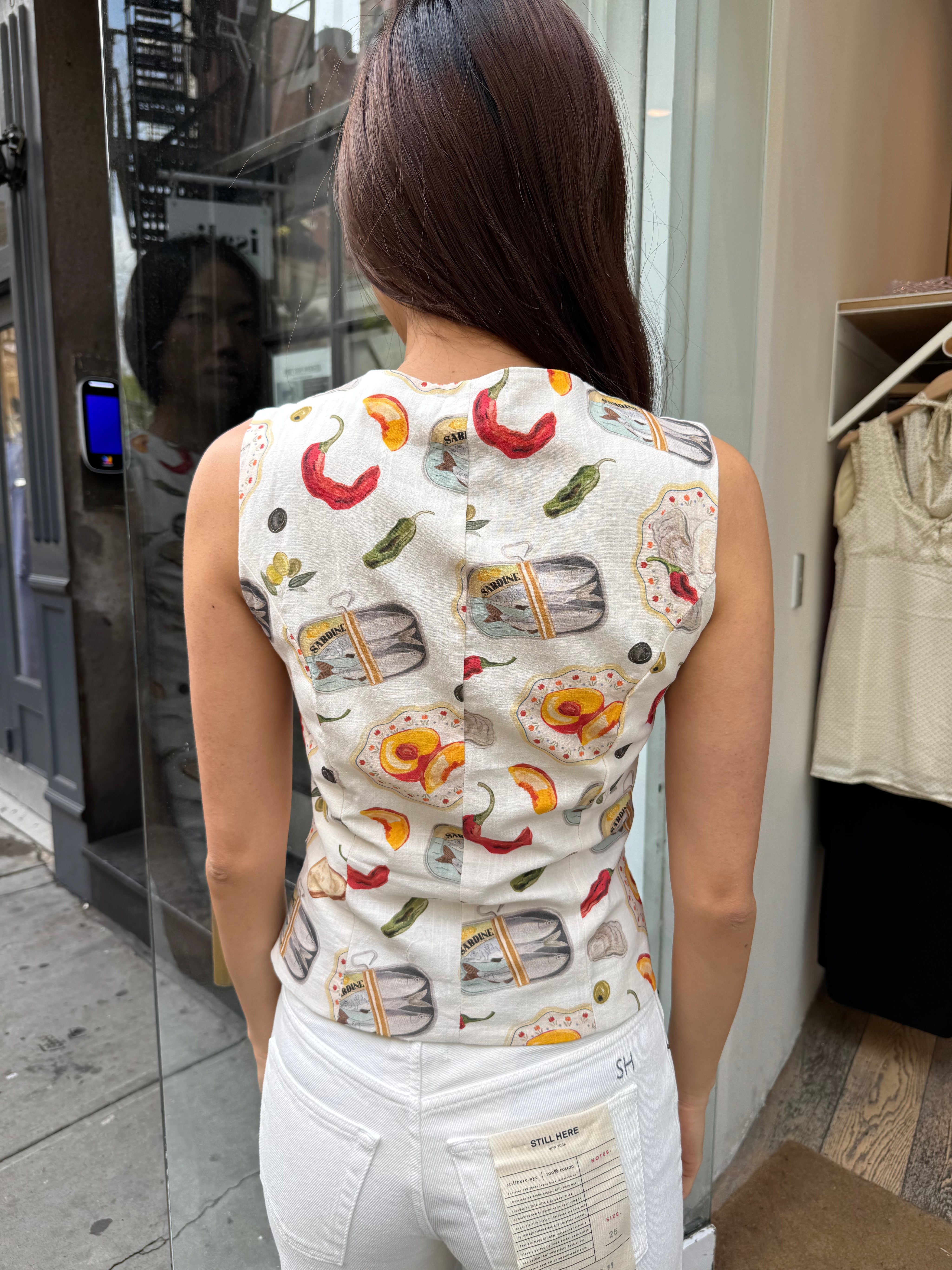 Apollo Vest in Sardine Butter