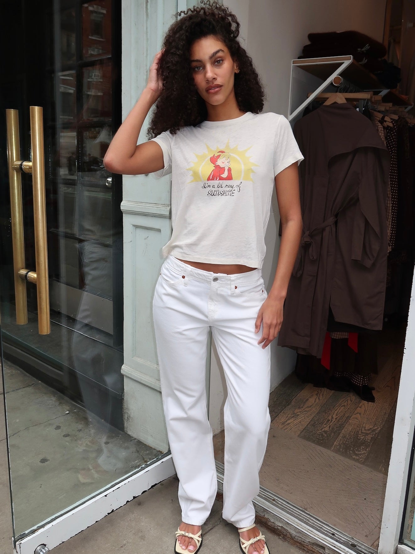 The Sanasa Jean in Blanco