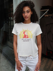 Classic Tee Ray of Sunshine in Vintage White