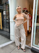 Load image into Gallery viewer, Knit Tube Top in Taupe
