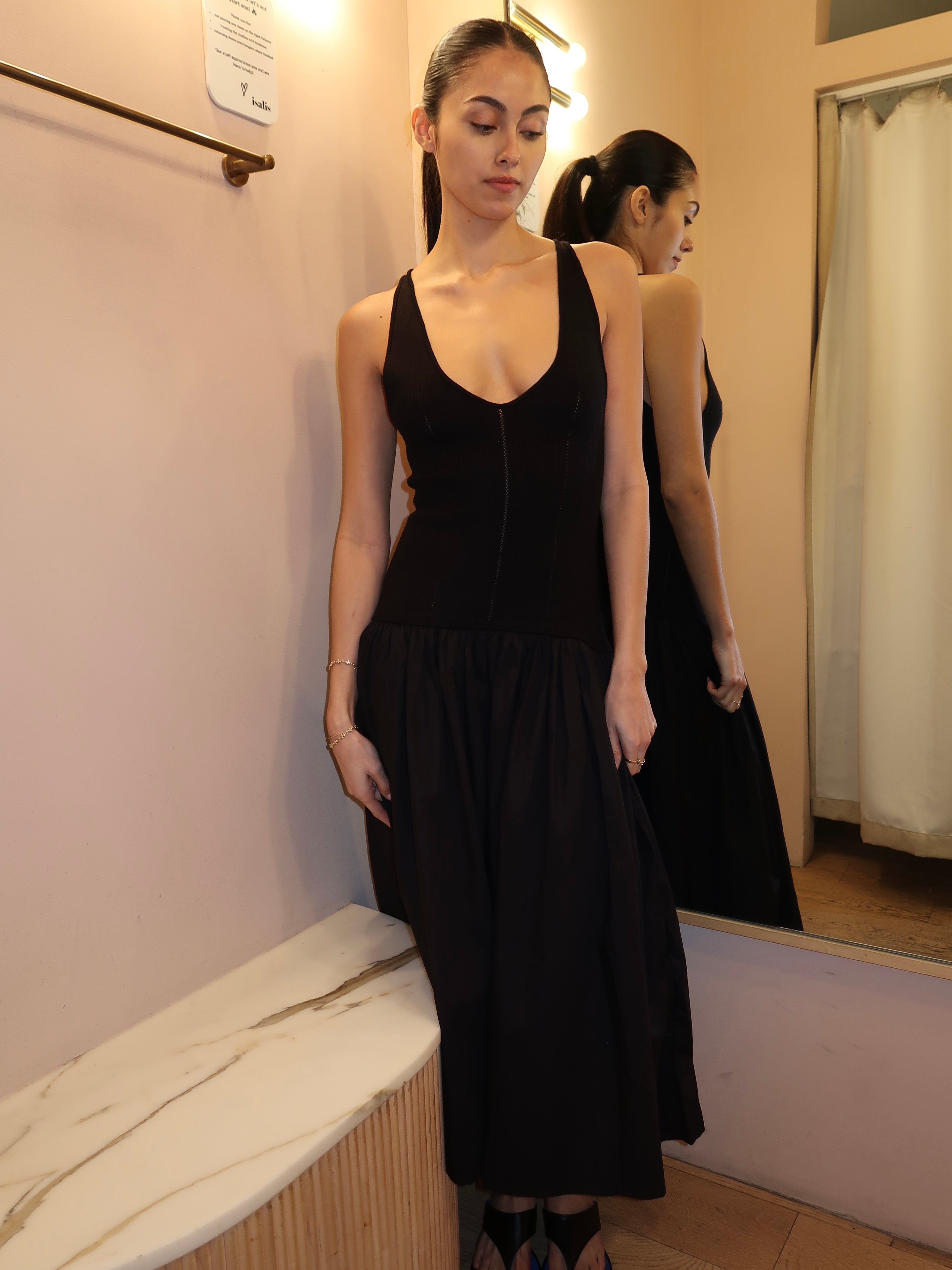 Siena Dress in Black
