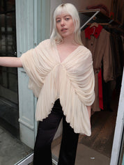Lenore Top in Ivory