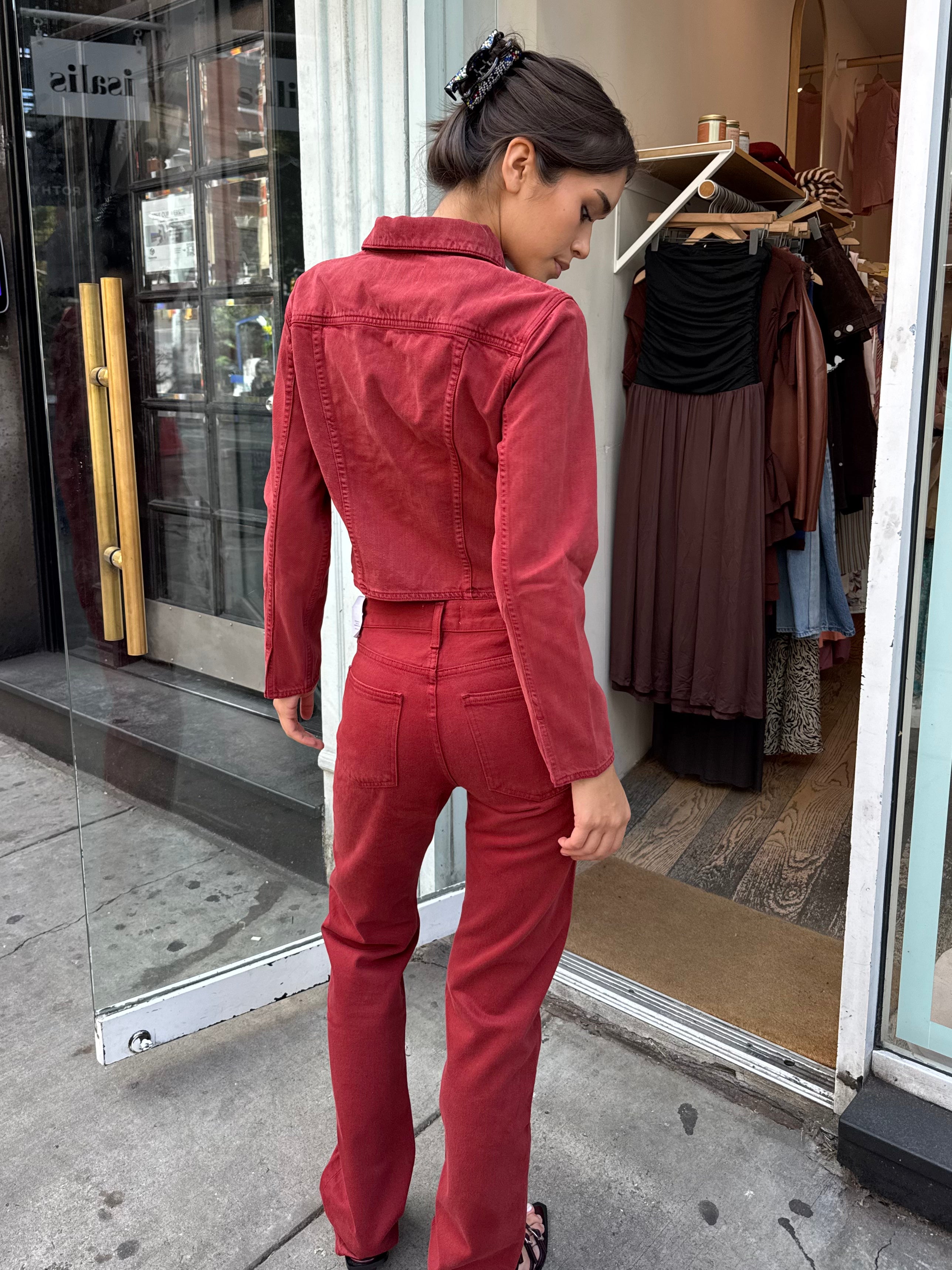 Low Rise Slim in Brick