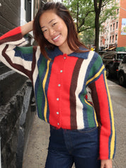 June Sweater in Heritage Stripe