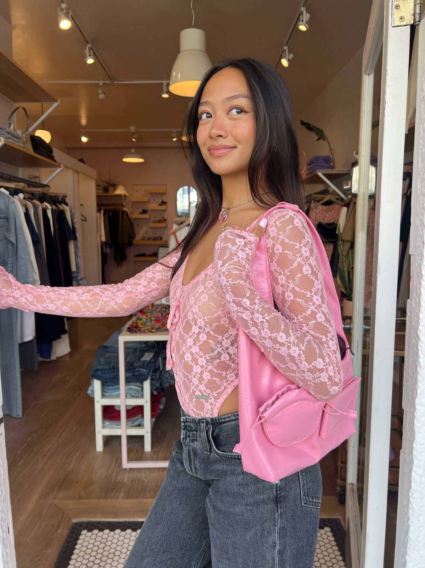Love Lace Body in Blush