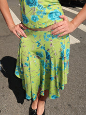 Ty Skirt in Verdant Piano