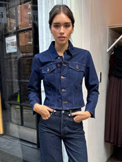 Contoured Jacket in Rinse