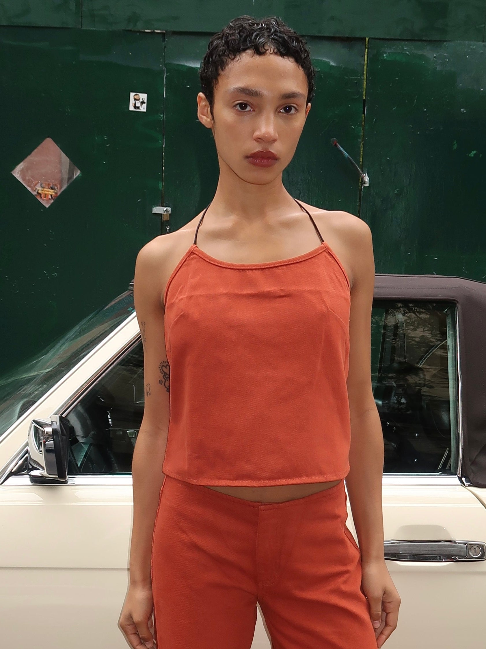 Toggle Tank in Burnt Orange