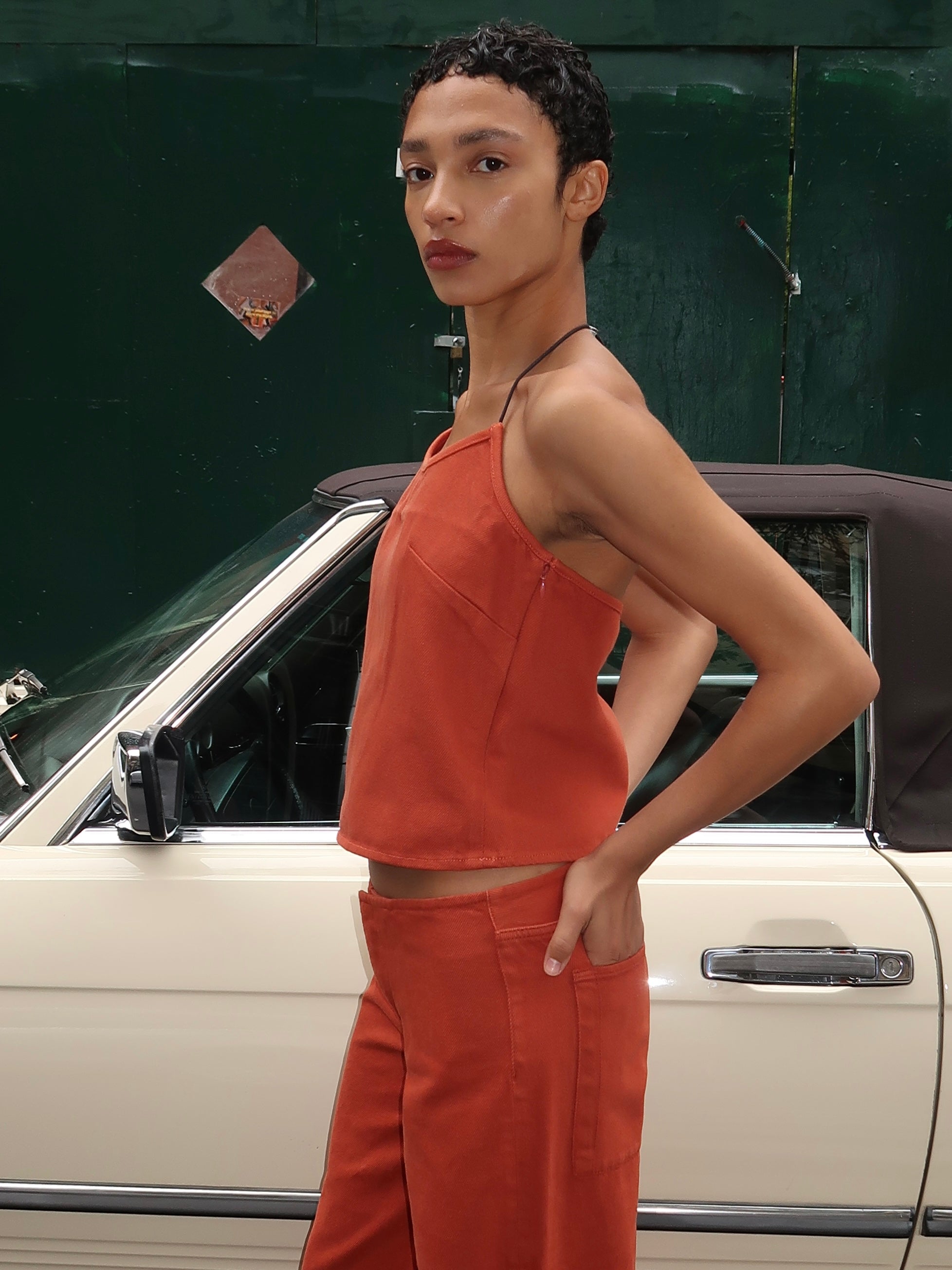 Toggle Tank in Burnt Orange