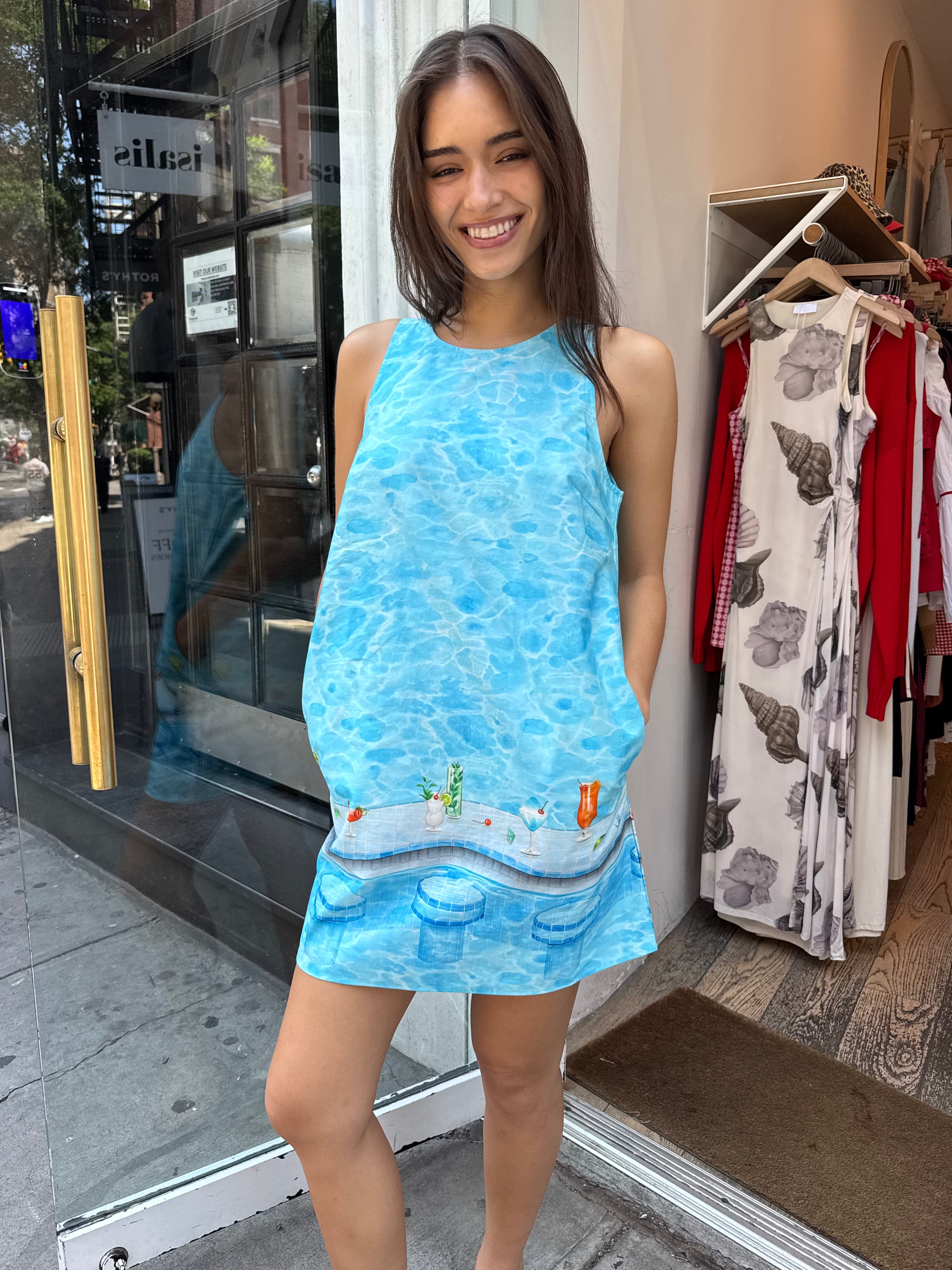 Lola Dress in Swim Up Bar