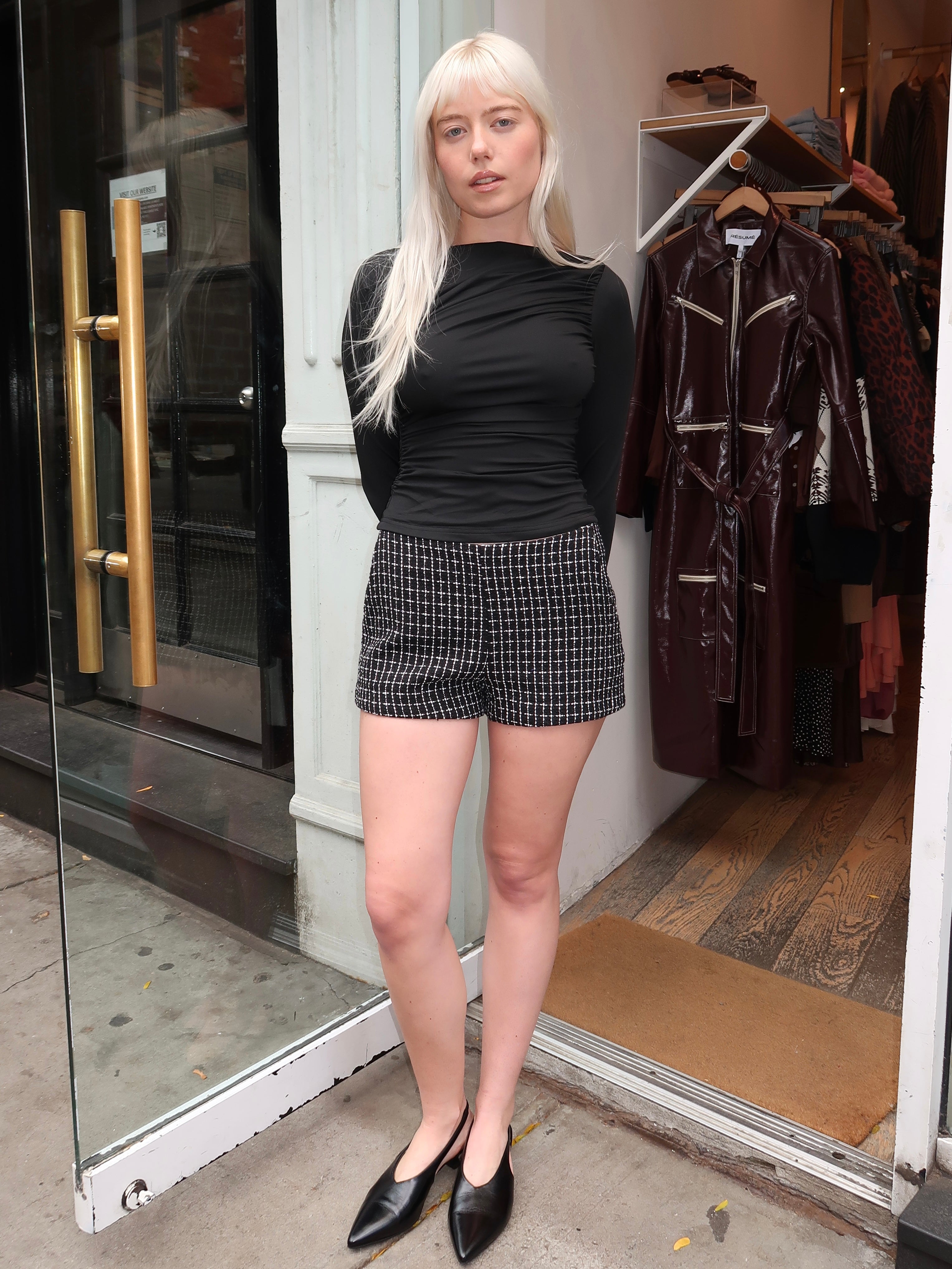 Andre Short in Black