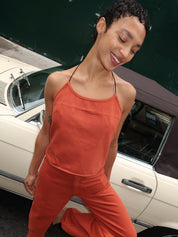 Toggle Tank in Burnt Orange