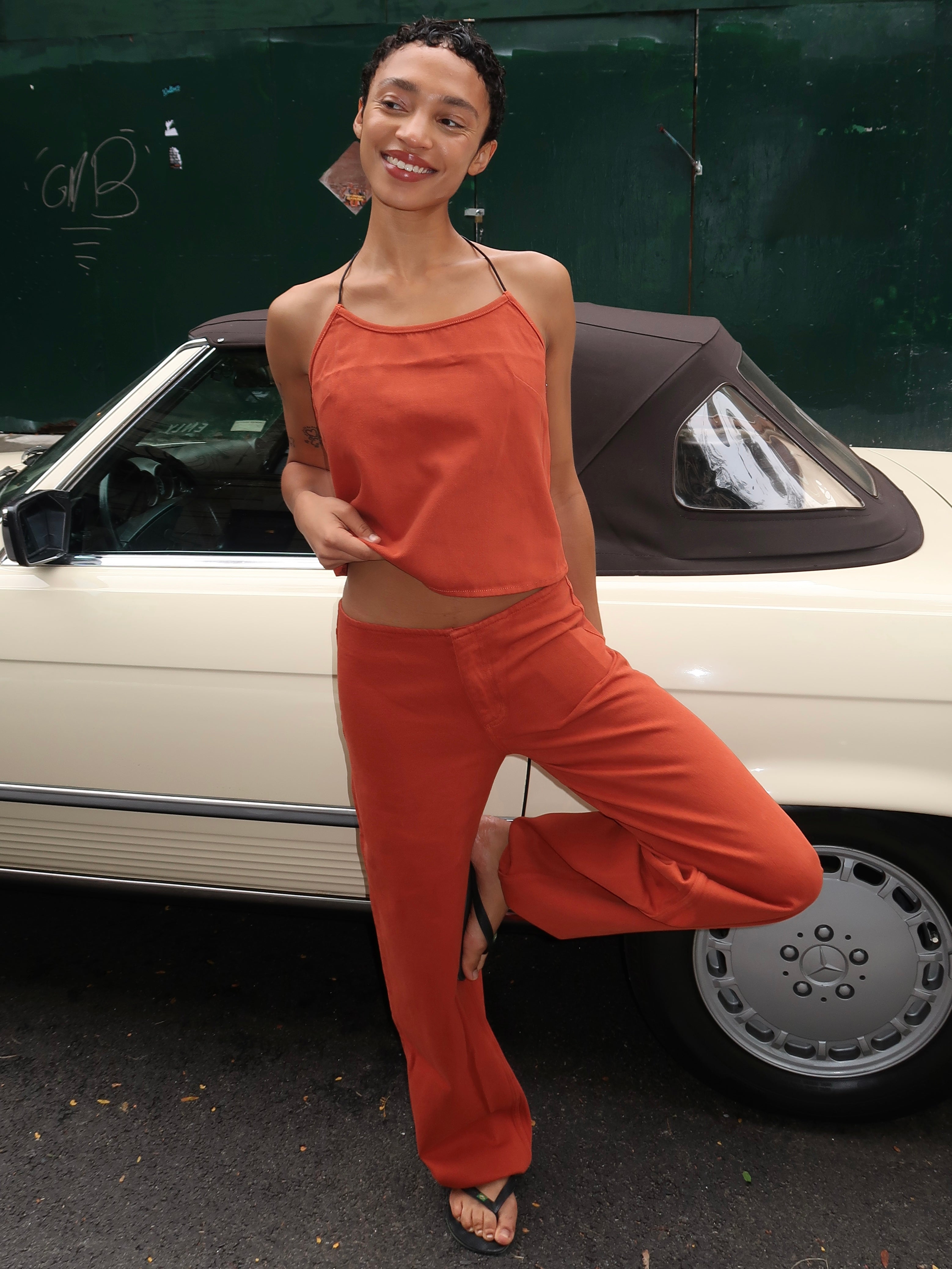 Sport Jean in Burnt Orange