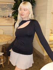 San Vicente Top in Midnight