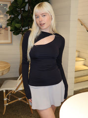 San Vicente Top in Midnight